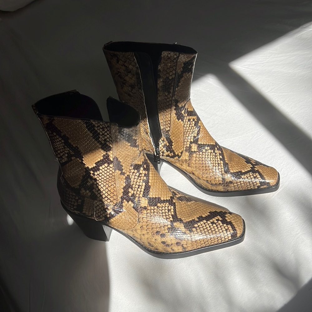 Zara Basic Boots Size 38 - image 1